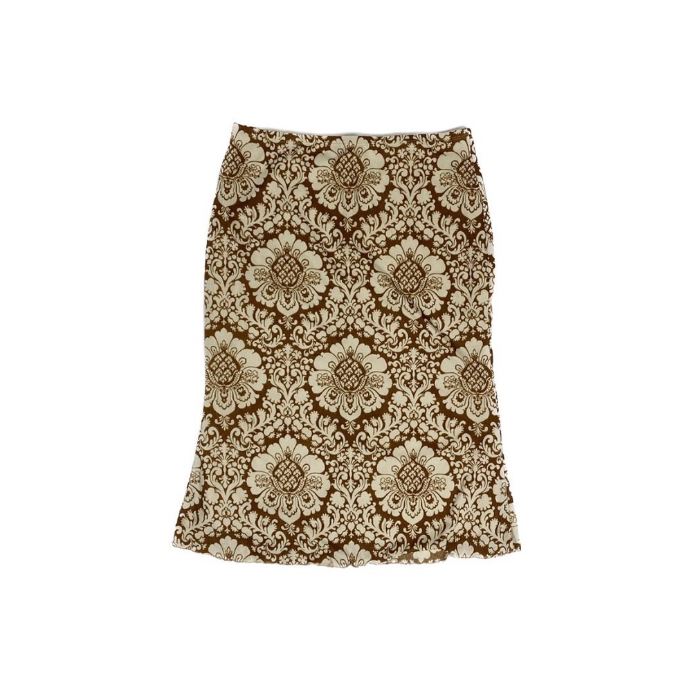 French Kiss brown midi skirt ˖⁺